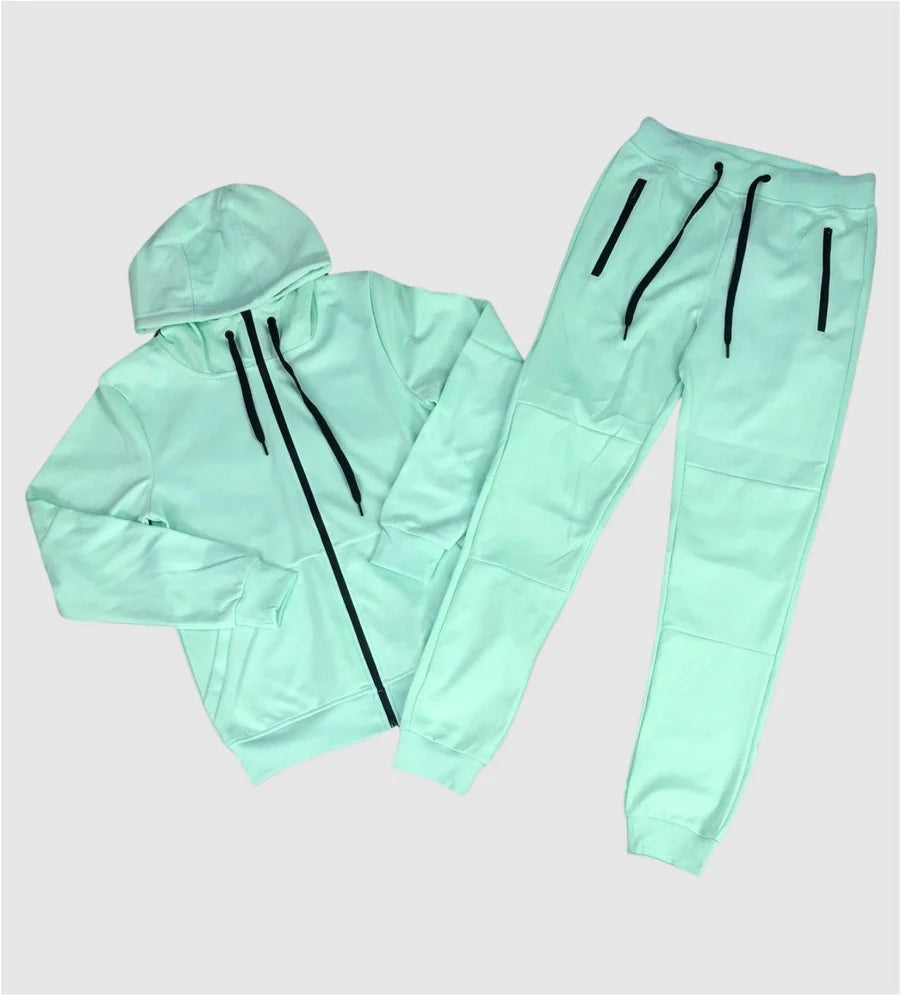 Pull Over Hoodie and Jogger Set