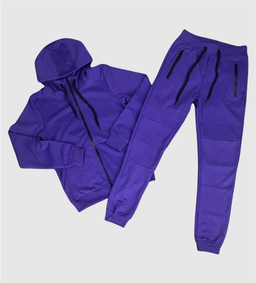 Pull Over Hoodie and Jogger Set