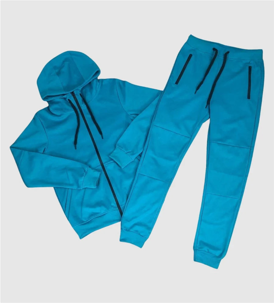 Pull Over Hoodie and Jogger Set