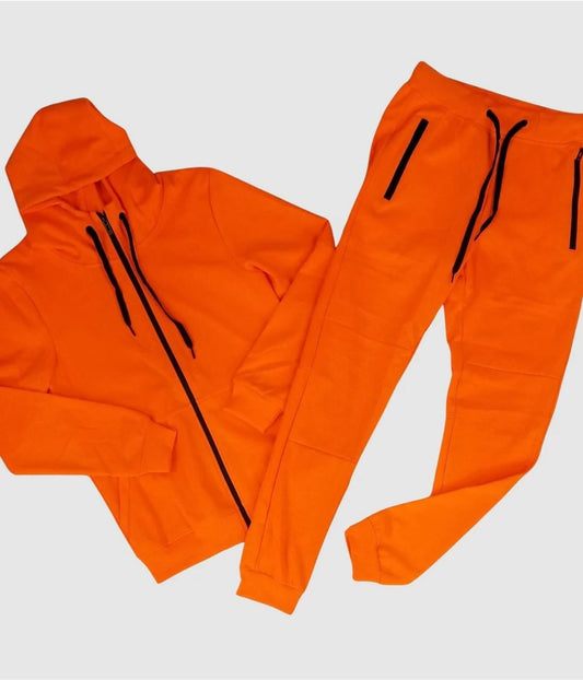 Pull Over Hoodie and Jogger Set