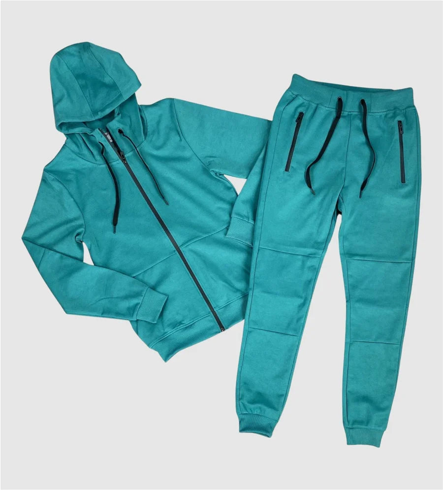 Pull Over Hoodie and Jogger Set