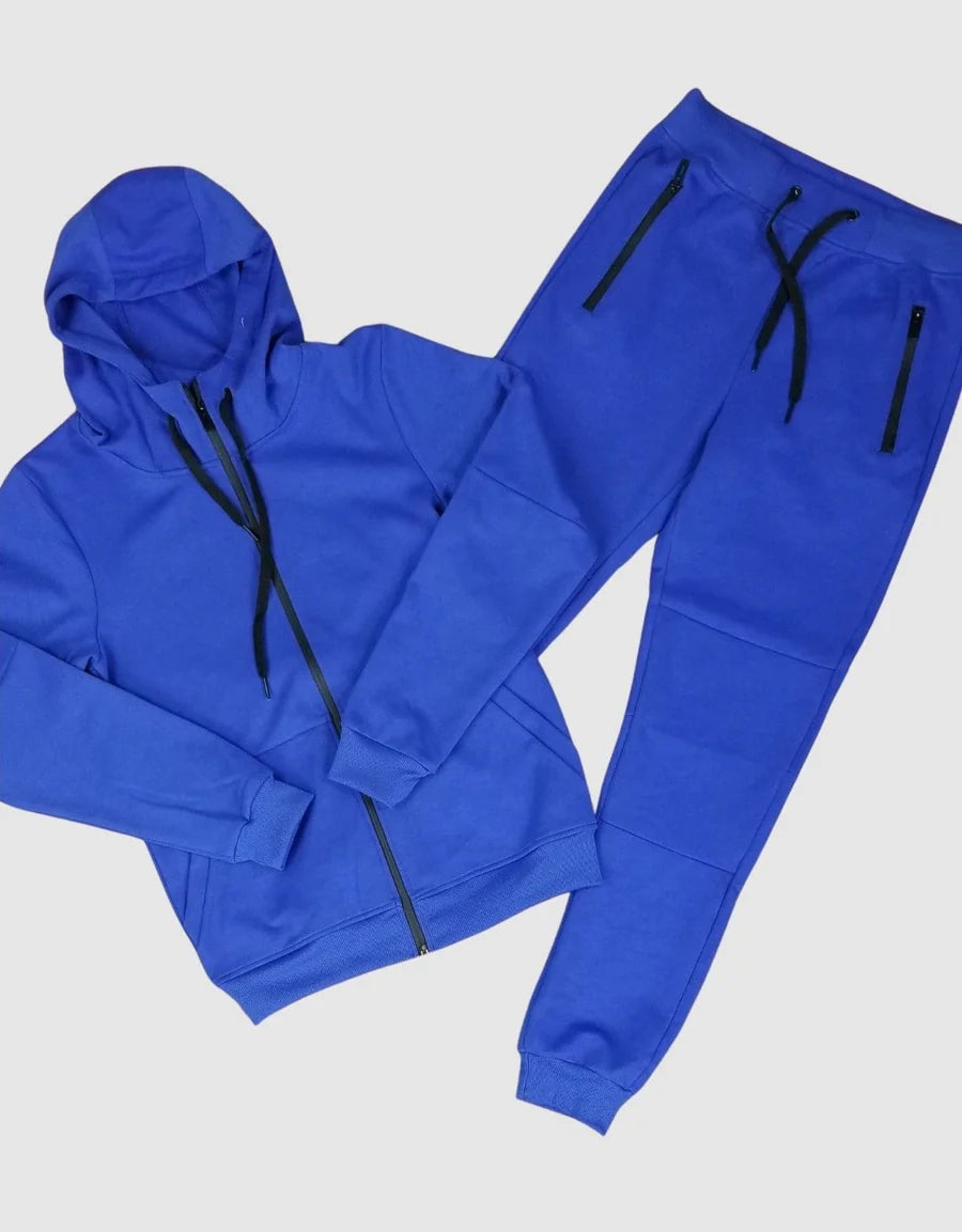 Pull Over Hoodie and Jogger Set